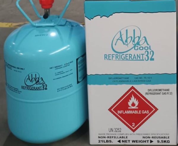 R-32 Abbacool Refrigerant Gas.